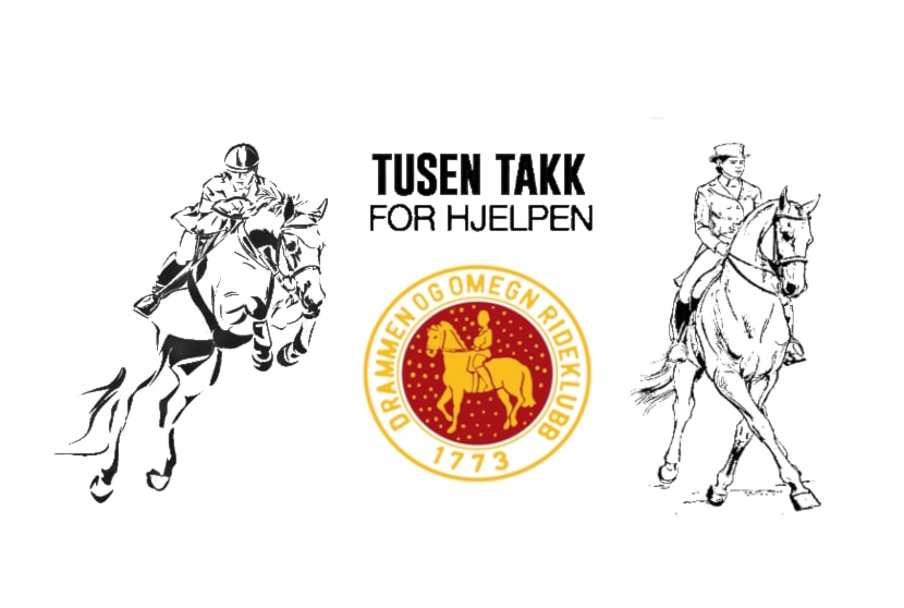 Til alle dere som var med og hjalp til under årets Lier Horse Show